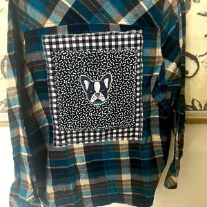 Women’s flannel button up